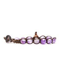 Bracciale Tamashii Tibet in Pietre dure Ametista BHS900-242 - BHS900-242